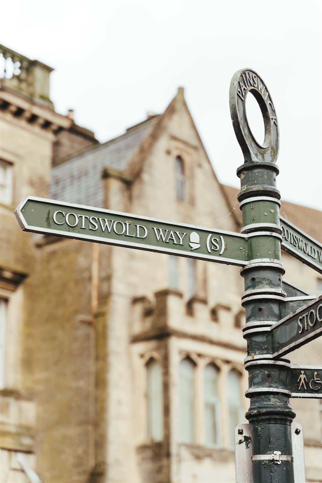 Cotswolds sign